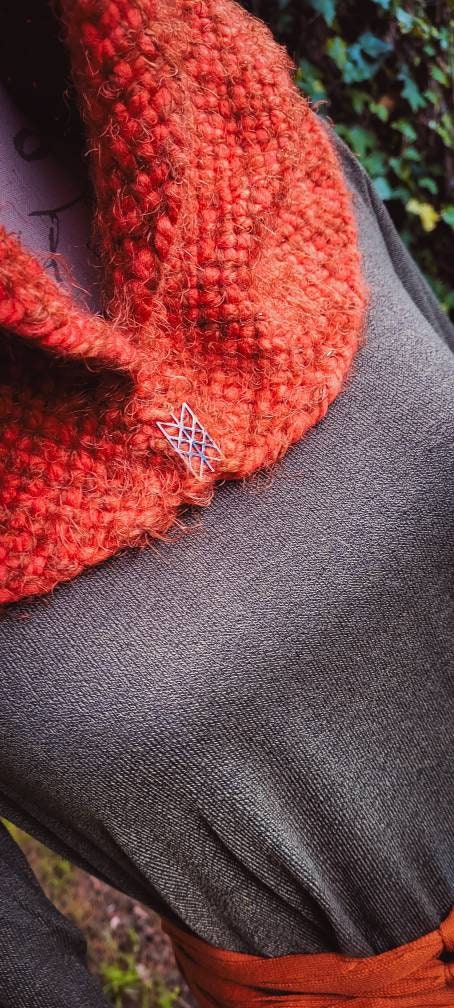 Autumn Hood, Norse Witch, Chunky Style Hood