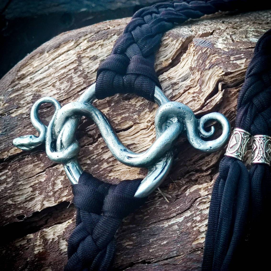 Lilith Serpent Belt: braided style