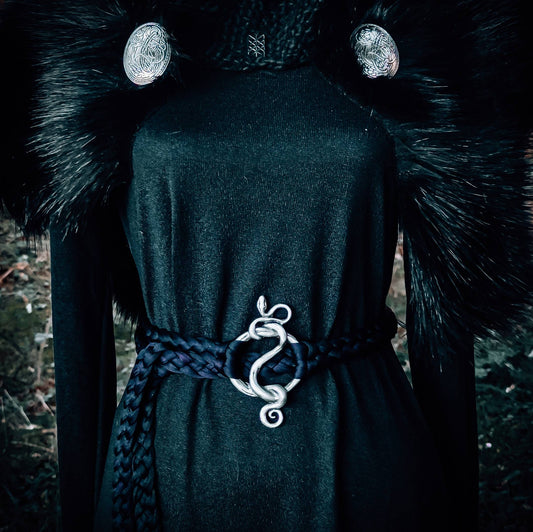 Lilith Serpent Belt: braided style