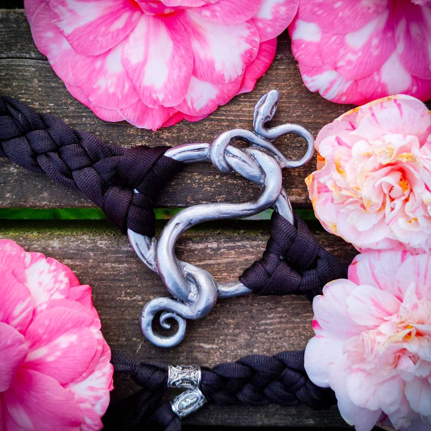 Lilith Serpent Belt: braided style
