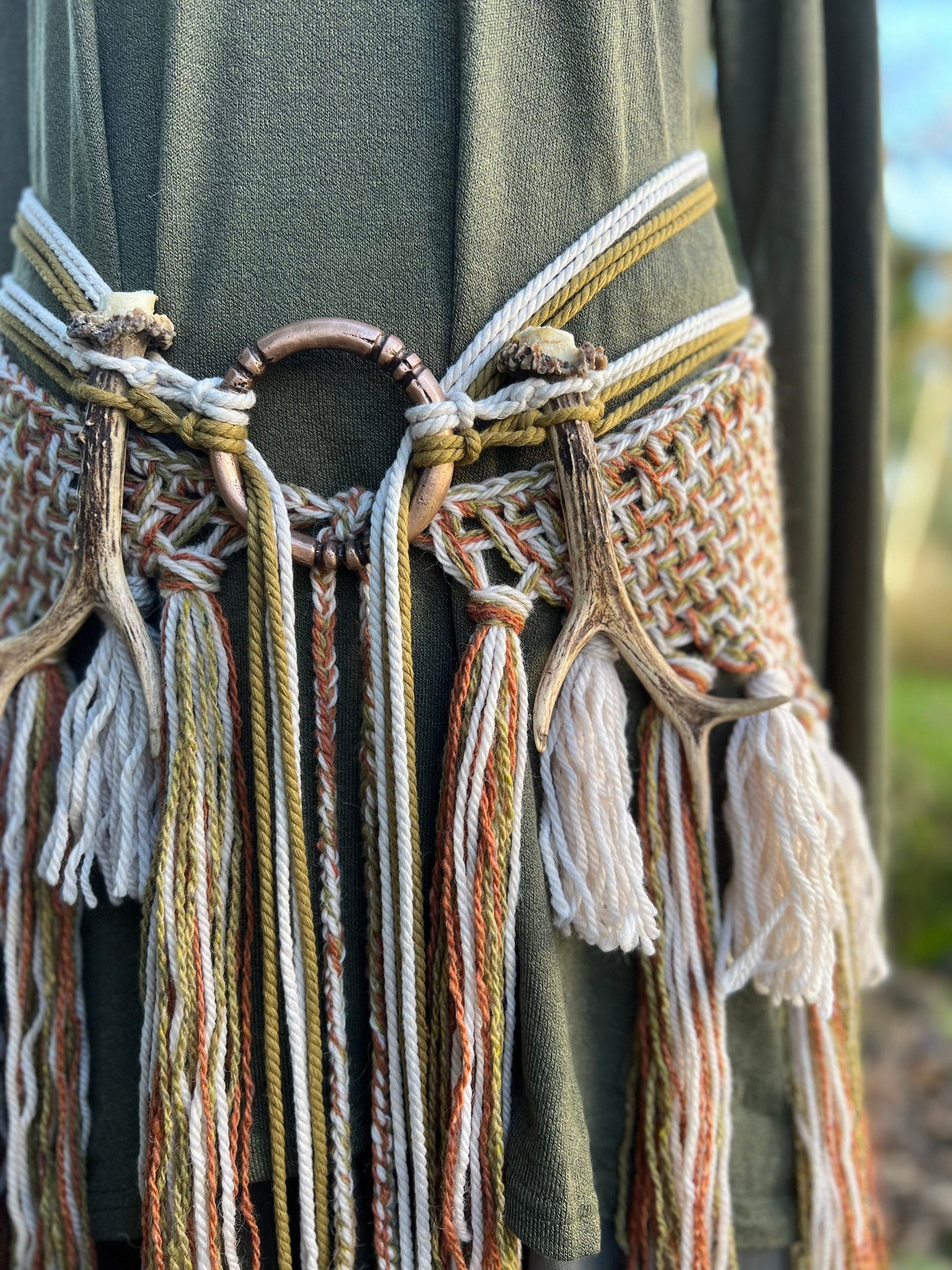 Voluspa Norse Belt, braided, half-braided and no braided style