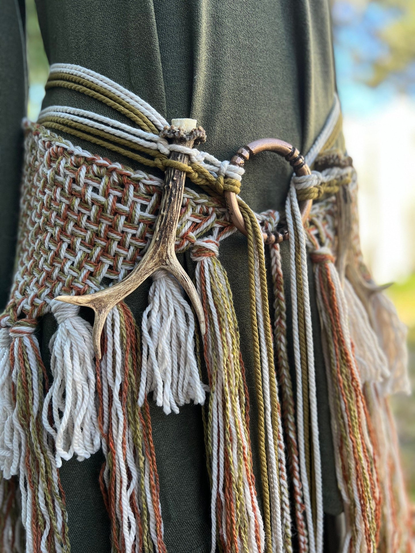 Voluspa Norse Belt, braided, half-braided and no braided style