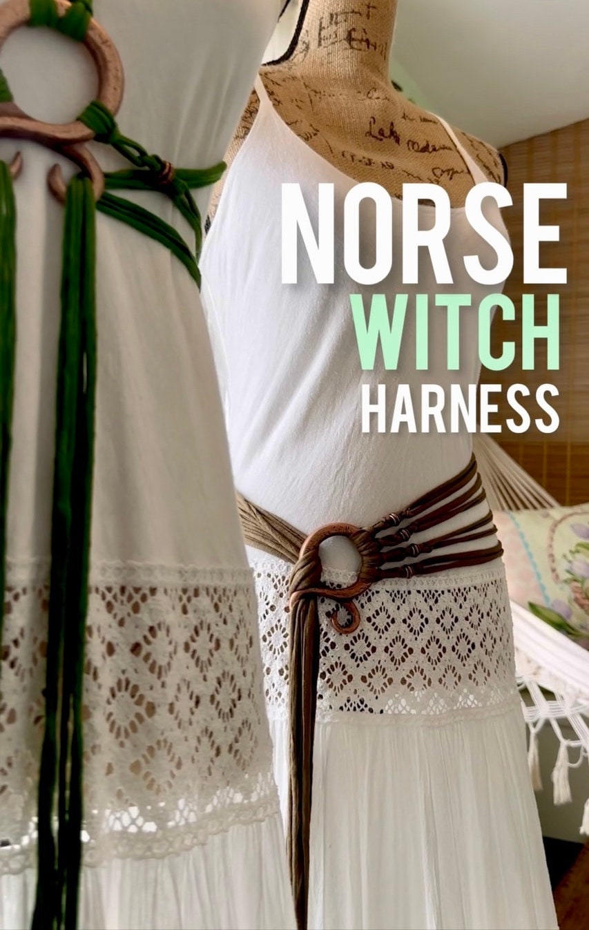 Norse Witch Belt: Beltane Edition, Troll Cross Harness