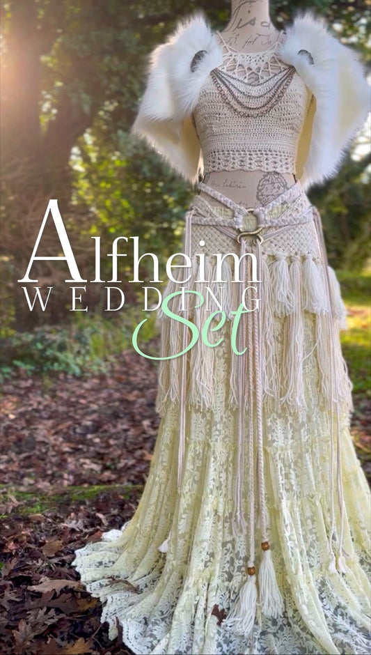 Alfheim Viking Wedding Set, Handfasting, Norse Wedding,