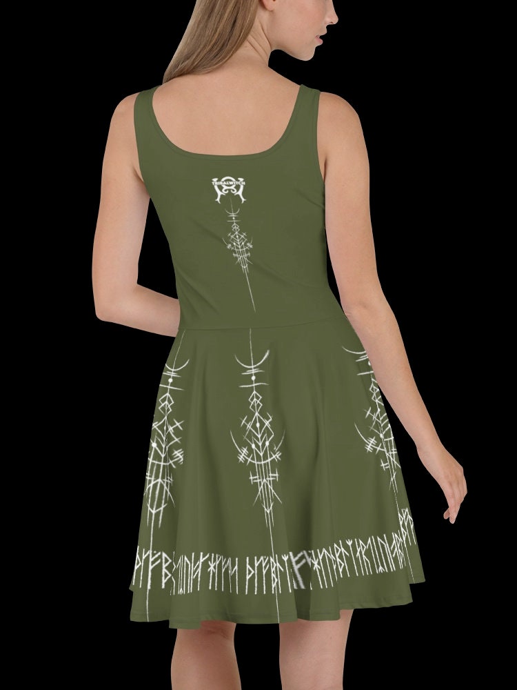 Norse Dreamcatcher Dress Forest Witch Edition