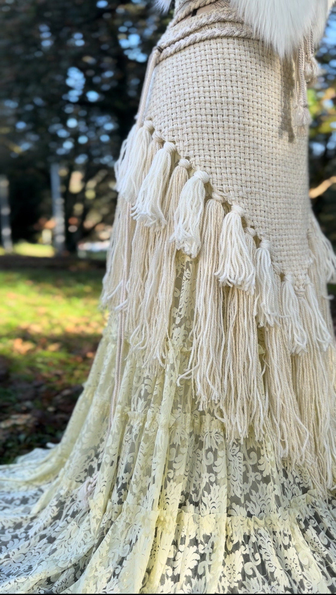 Norse Wedding Dress Set for Eliska Parisová