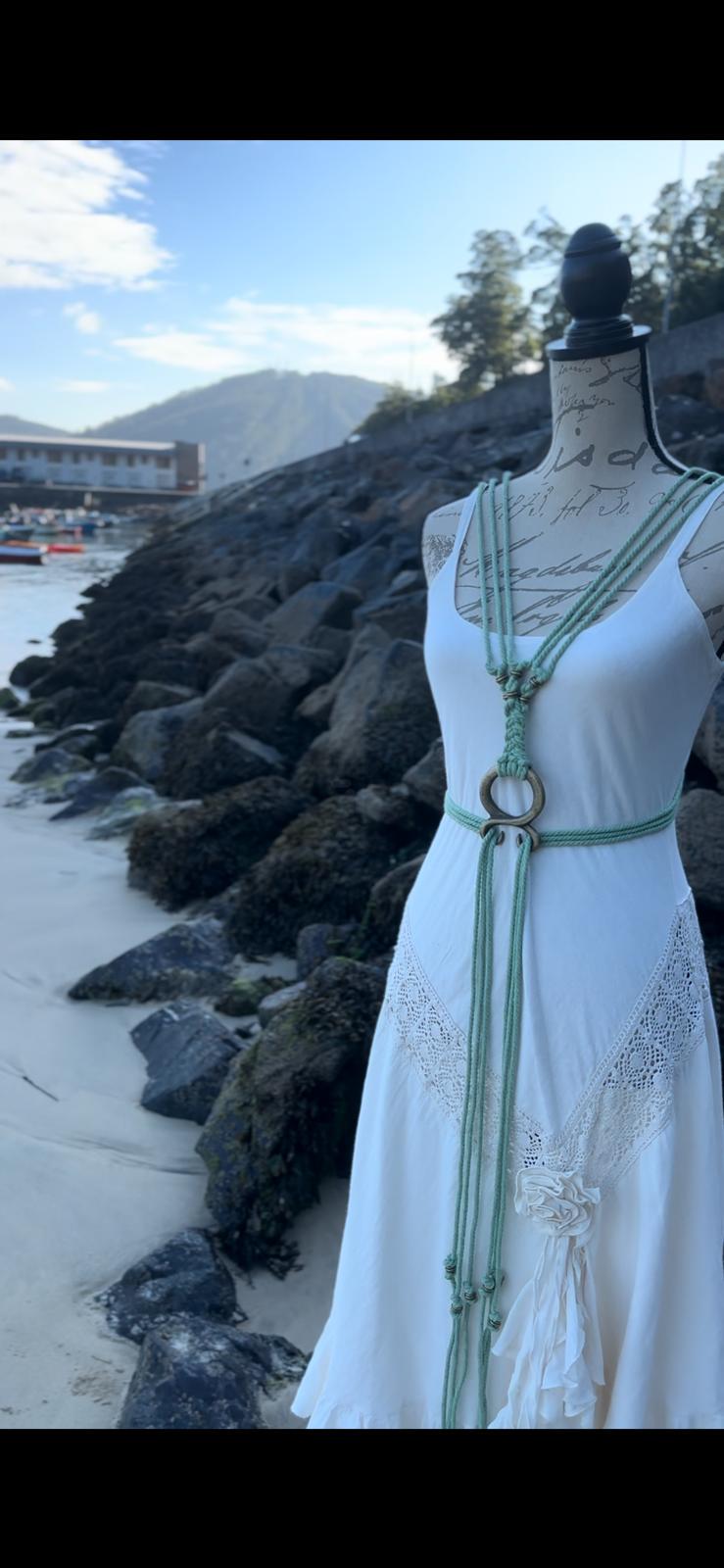 Handmade Freya Treasure Belt: Norse Viking Harness, Celtic Wedding