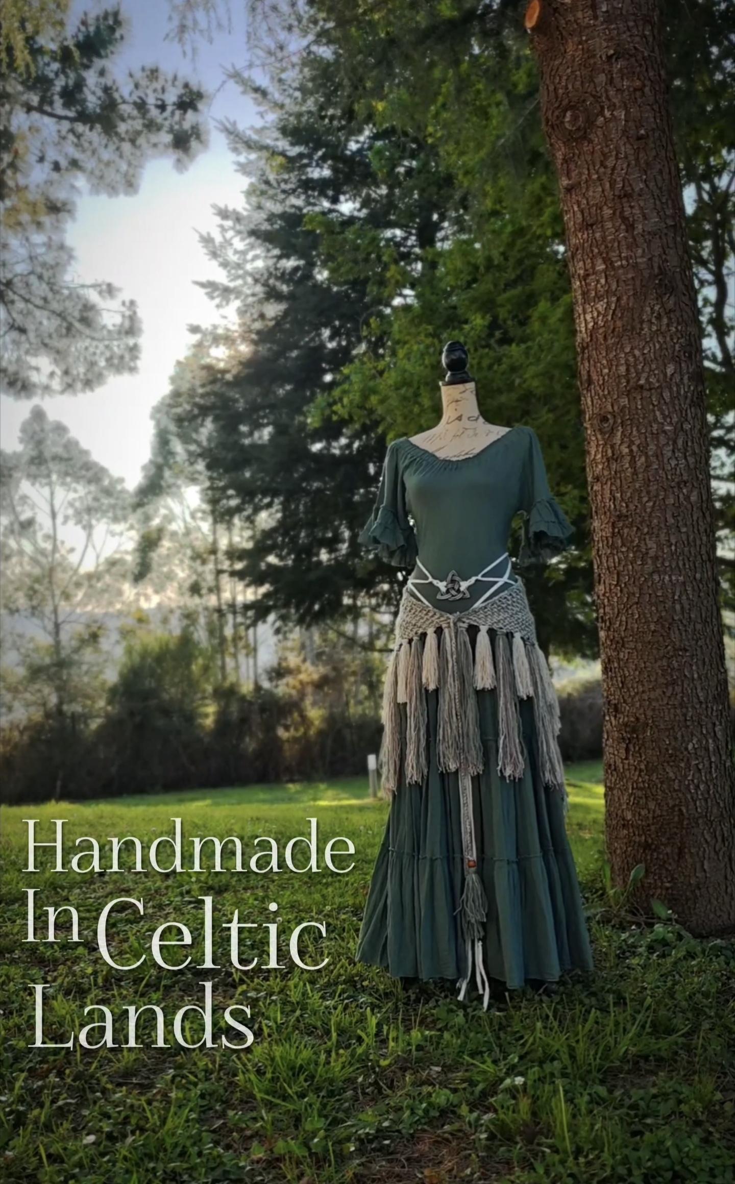 Handfasting, Celtic Triquetra Knot Belt, Celtic Wedding