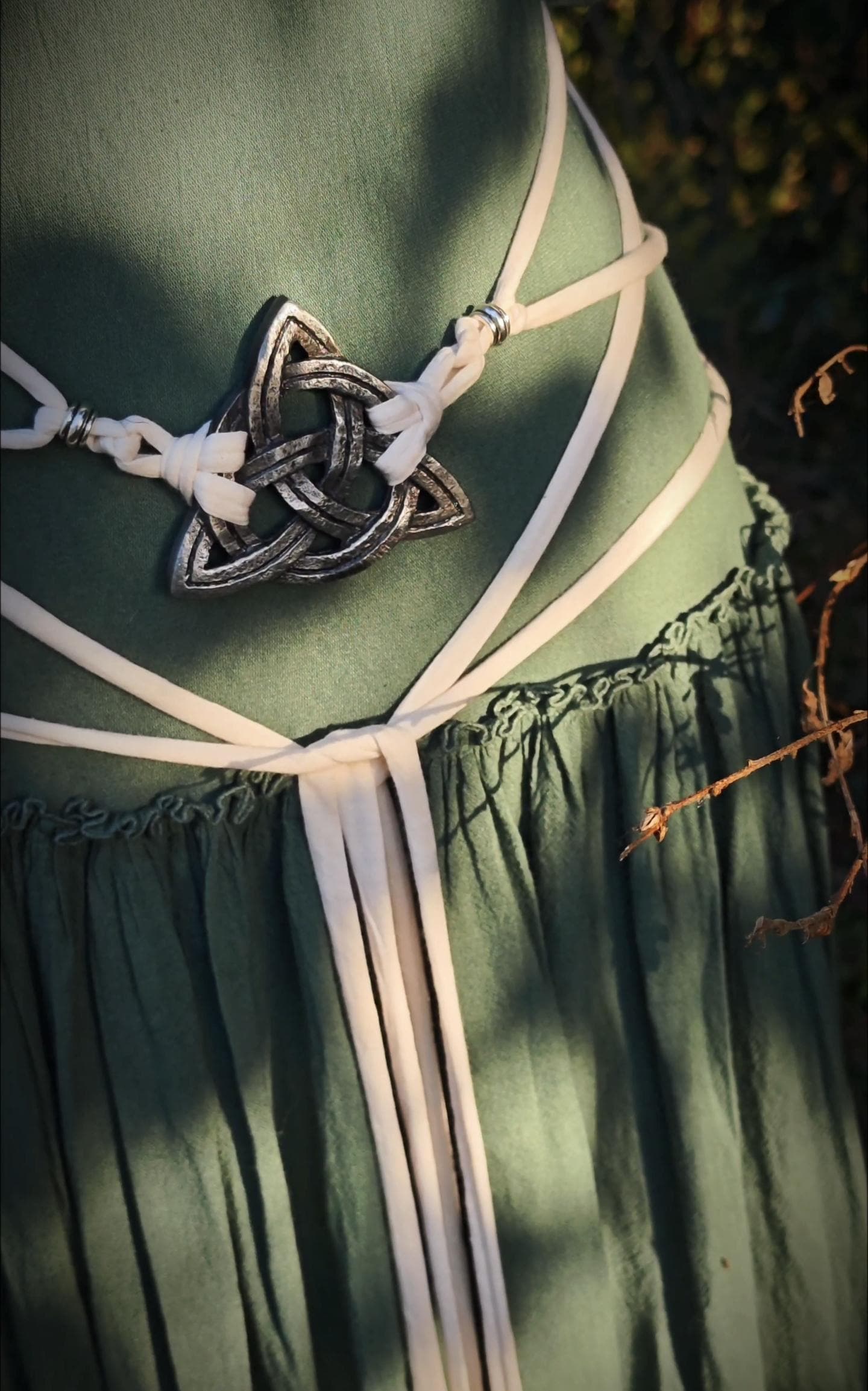 Handfasting, Celtic Triquetra Knot Belt, Celtic Wedding