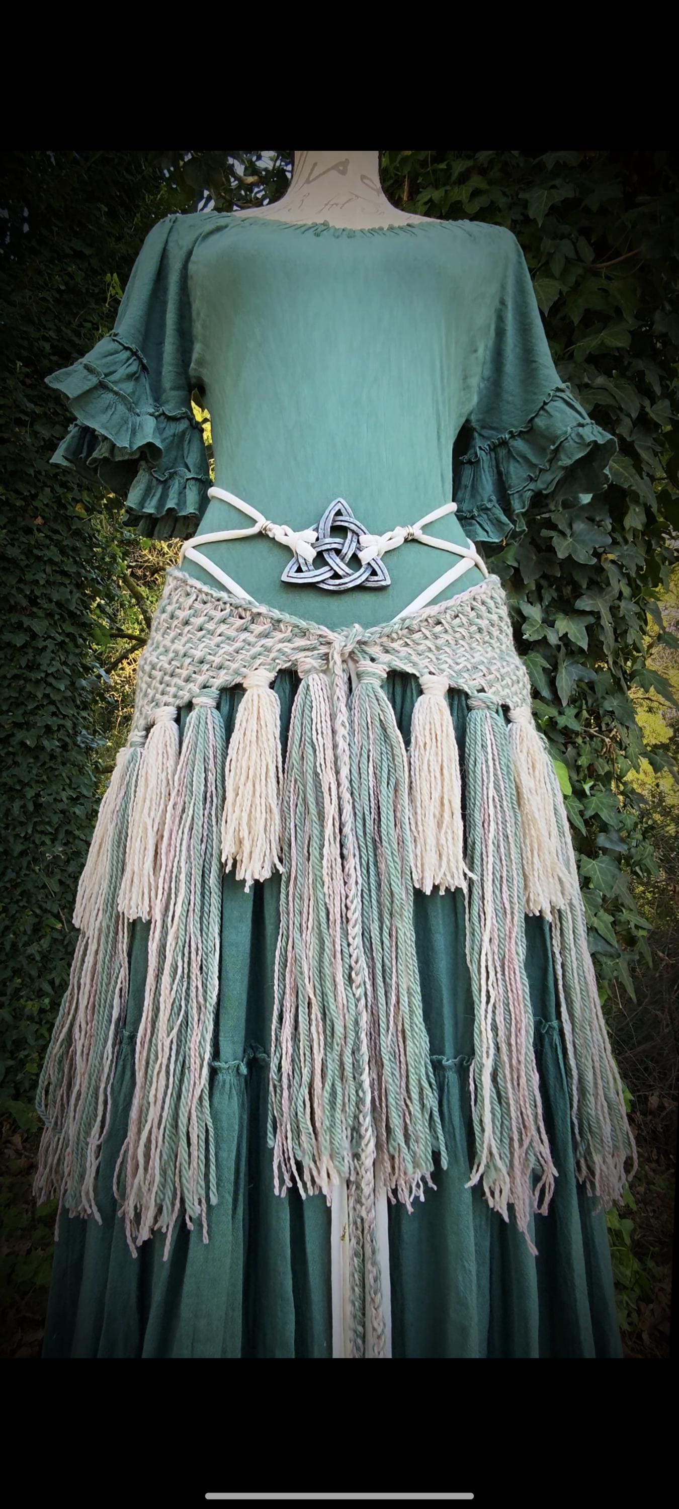 Handfasting, Celtic Triquetra Knot Belt, Celtic Wedding