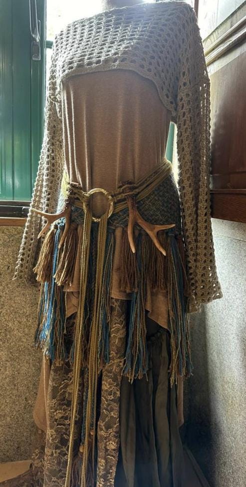 Voluspa Norse Belt, braided, half-braided and no braided style