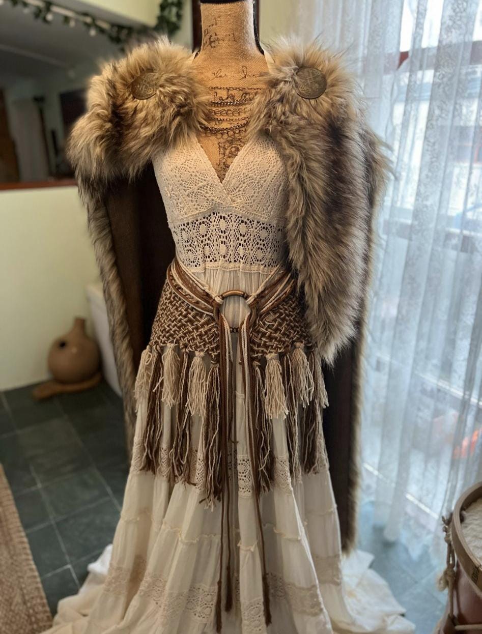 Voluspa Norse Belt, braided, half-braided and no braided style